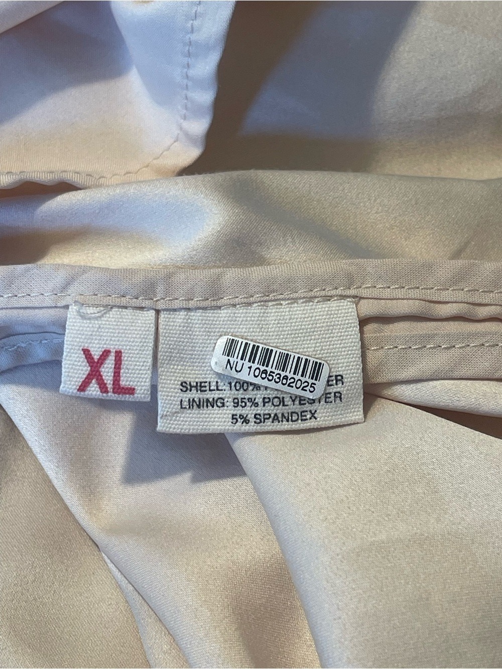 CeliaB Bliss Ruffle Detail Midi Dress Beige Elegant Cottagecore Romantic XL - Picture 16 of 17